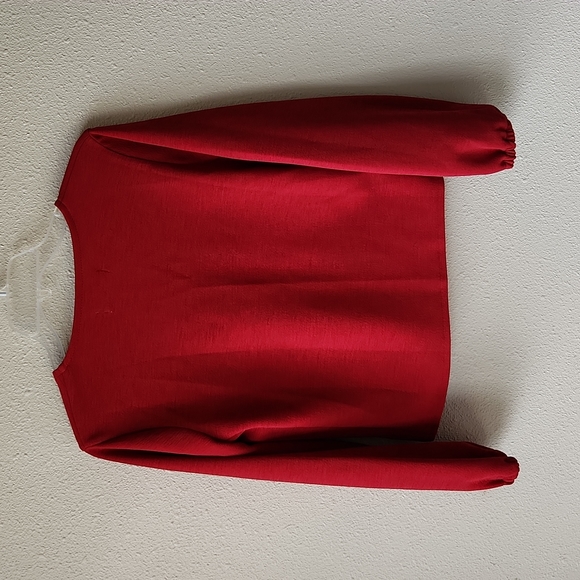 Madewell Texture & Thread Crepe Wrap Top Size S - Picture 4 of 12